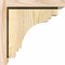Ekena Millwork Pescadero Rough Sawn Corbel w/Backplate, Douglas Fir, 6"W x 10"D x 10"H COR06X10X10PEC01RDF - alternate 2
